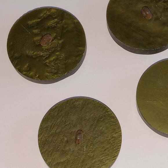 4 Vintage 1" Sewing Buttons - Picture 8 of 9